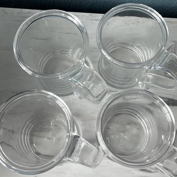 Simon Pearce Handblown Windsor Tankard Mugs - Picture 4 of 5